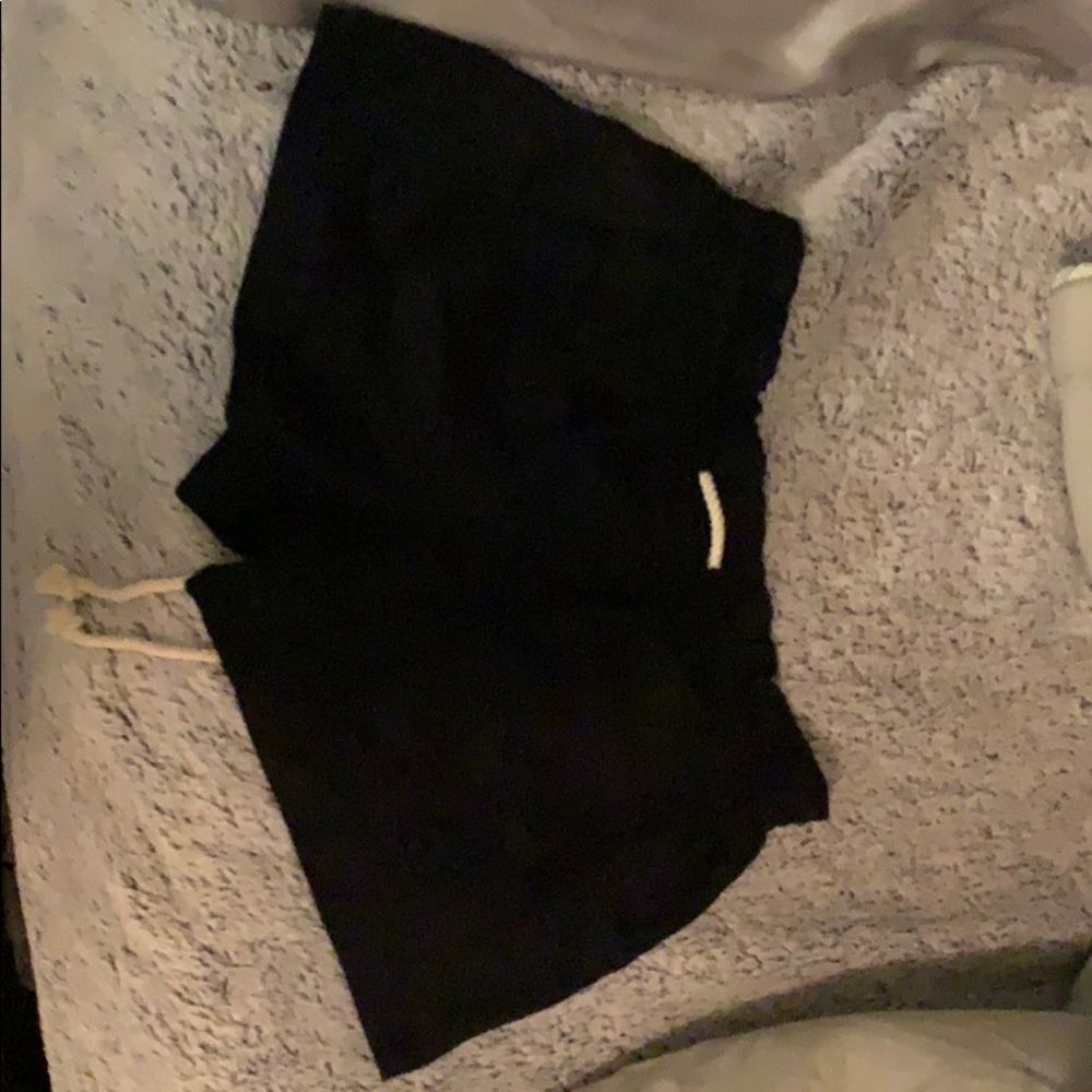 Black shorts